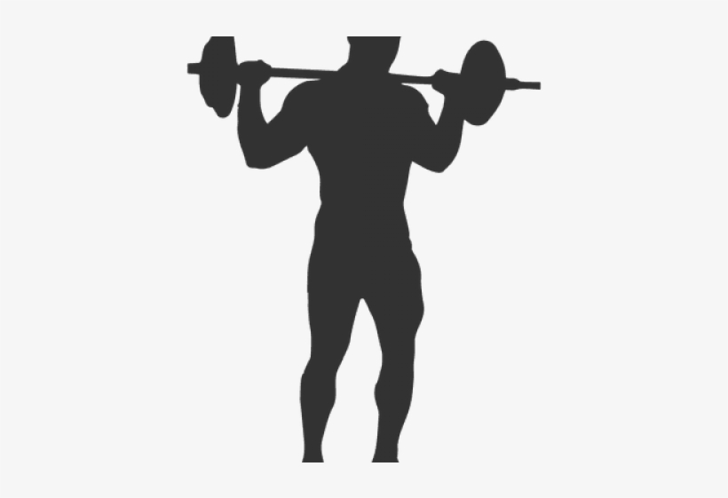 Bodybuilding Clipart Silhouette - Bodybuilding, transparent png