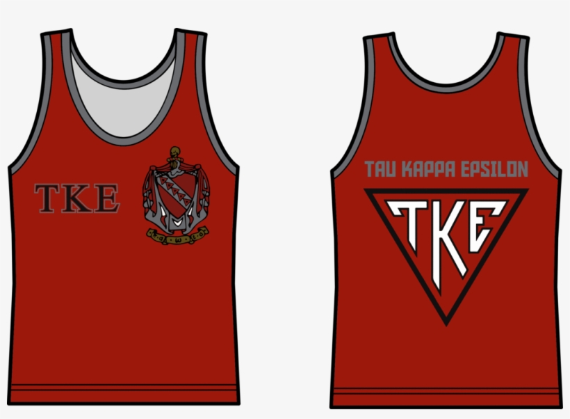Tau Kappa Epsilon Premium Basketball Jersey - Vest, transparent png