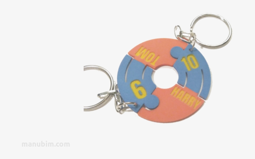 Two Persons Keychain For Football Funs - Keychain, transparent png