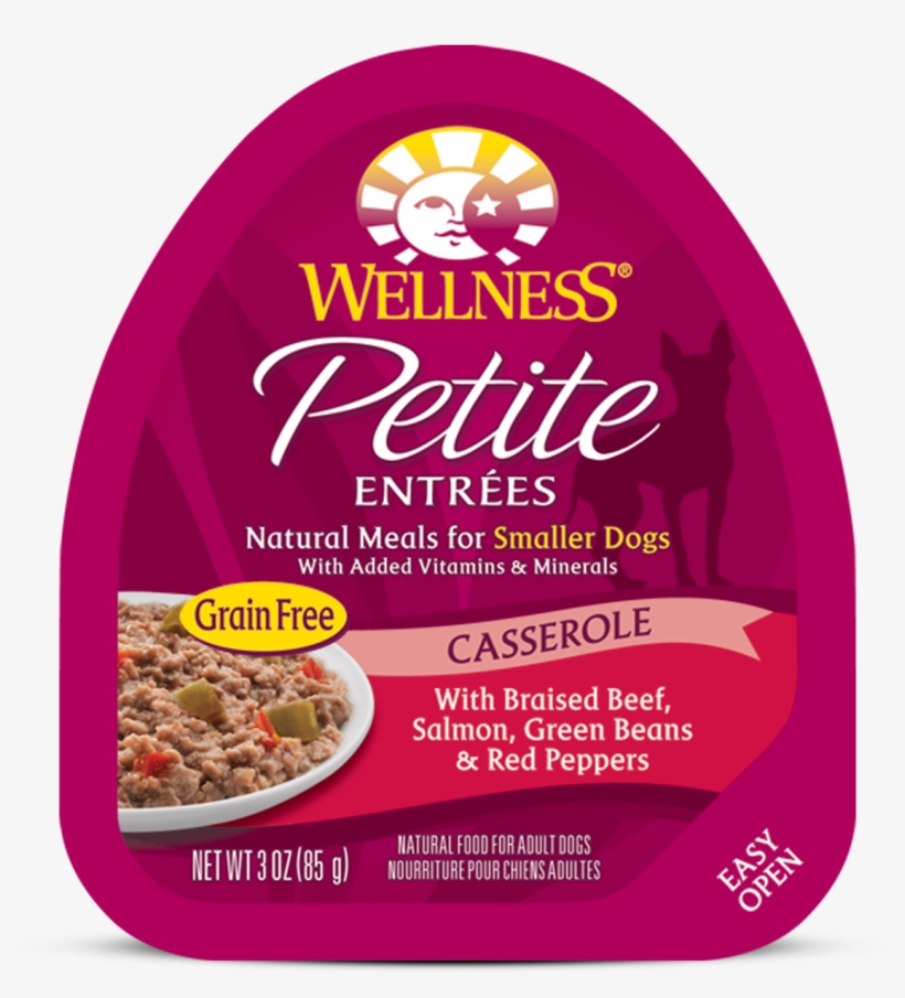 Casserole Beef Salmon - Wellness Petite Entrees Mini Fillets, transparent png