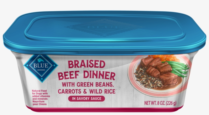 Blue Buffalo Beef Braised Dinner With Green Beans, - Dog Food, transparent png