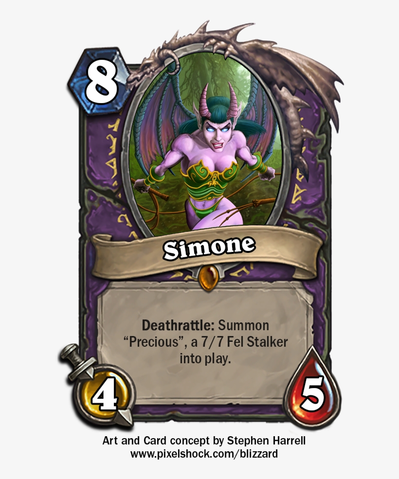 Hearthstone Project - Warlock - - Elemental Lord Hearthstone, transparent png