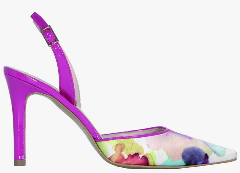 Lodi Ss16 Monsi Acuarela Coral Pinet Dalia 2 Klein - Basic Pump, transparent png
