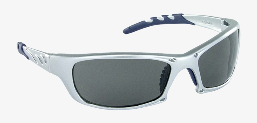 Sas 542-0201 Gtr Safety Glasses Silver Frame Gray Lens - Occhiali Fotocromatici Da Bici, transparent png