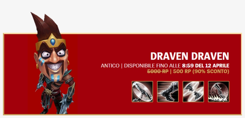 League Of Draven - Cartoon, transparent png