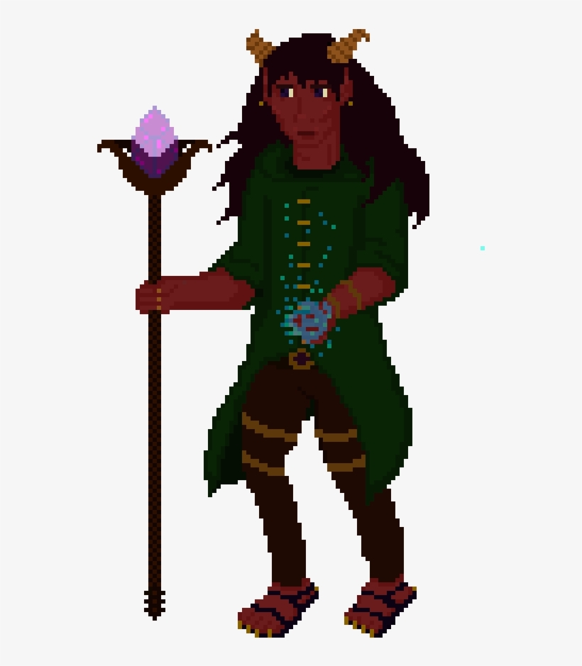 Tiefling Warlock - Cartoon, transparent png