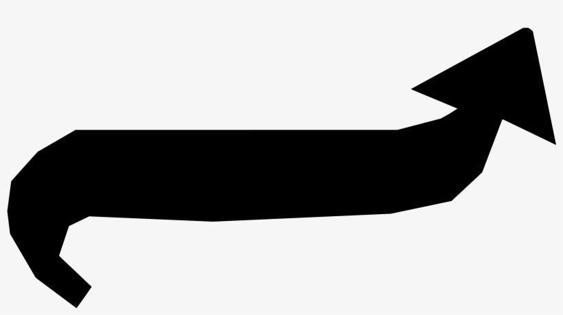 This Free Icons Png Design Of Arrow Tail Down Refixed, transparent png