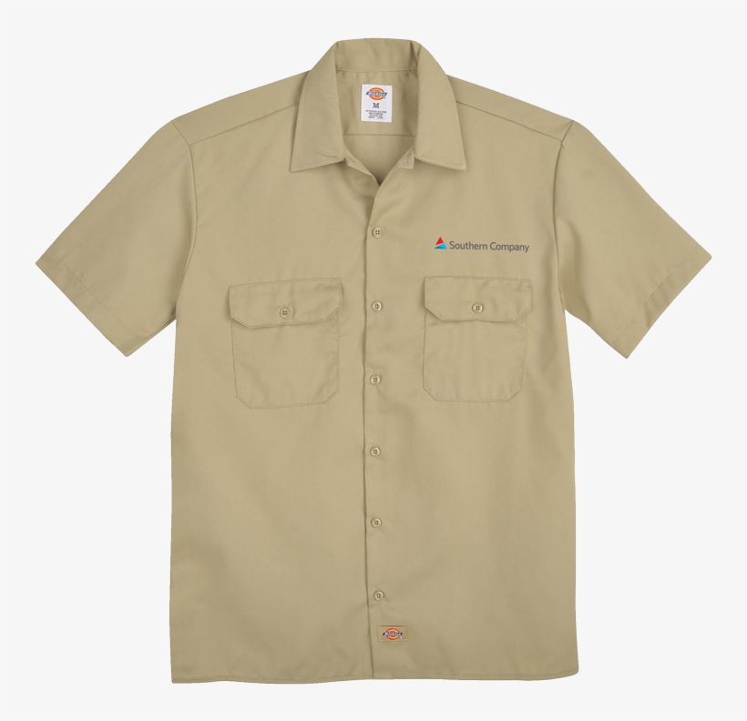 Dickies Unisex Short-sleeve Work Shirt - Active Shirt, transparent png