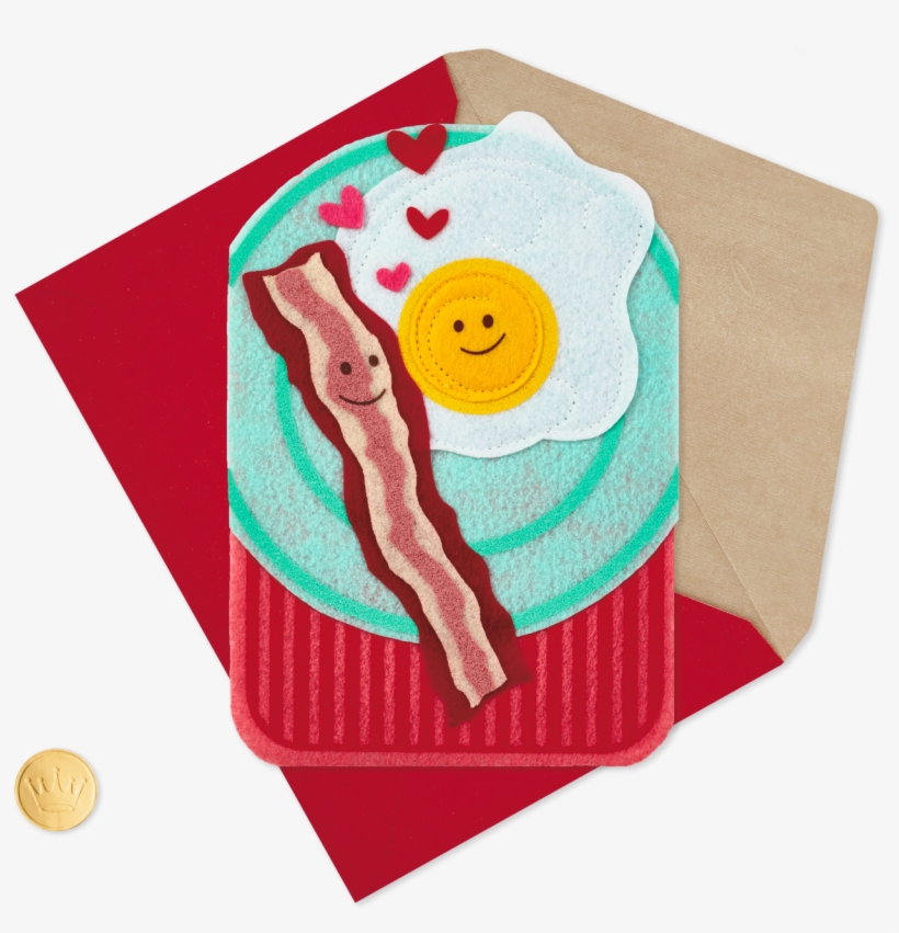 Happy Together Bacon And Eggs Musical Valentine's Day - Illustration, transparent png