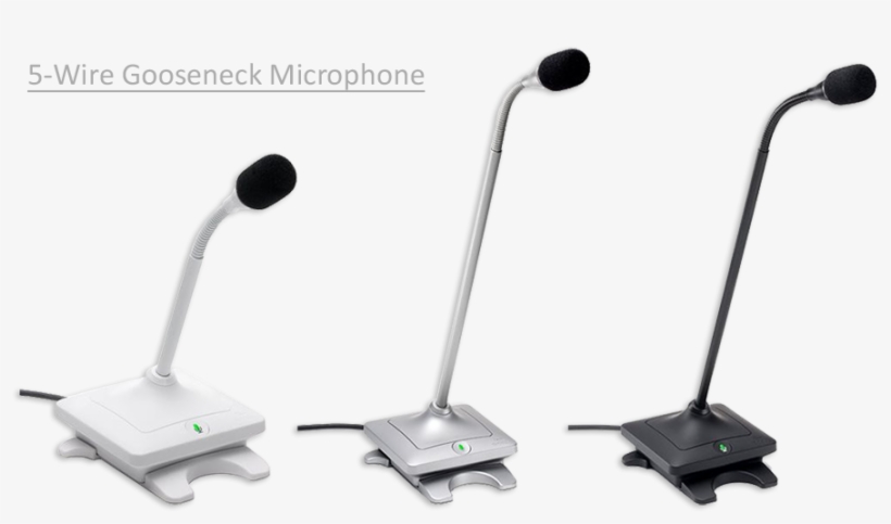 Revolabs Elite 6" & 12" Gooseneck Wired Microphones - Machine, transparent png