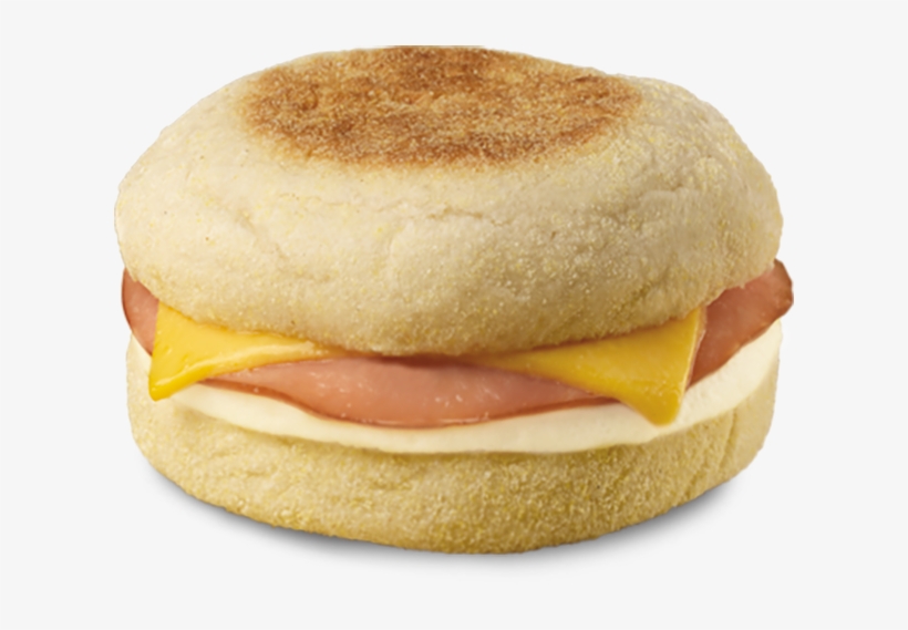 Canadian Bacon, Egg & Cheese Muffin - Canadian Bacon Egg And Cheese Sandwich, transparent png