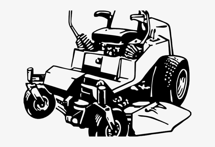 John Deere Clipart Zero Turn - Clip Art Lawn Care, transparent png