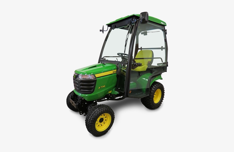 Neither Rain Nor Cold - John Deere X739 Cab, transparent png