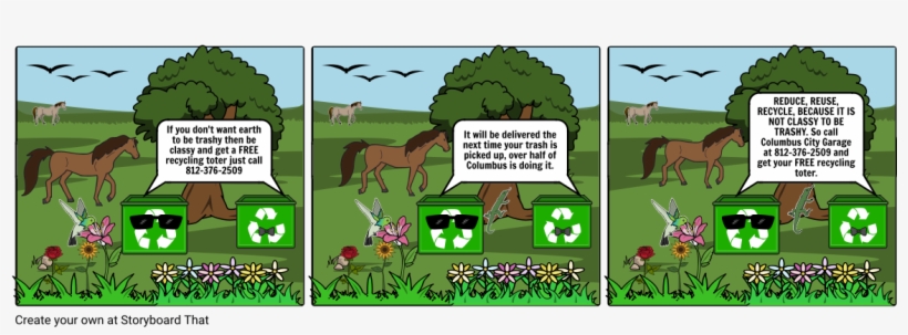 Recycling - Cartoon, transparent png