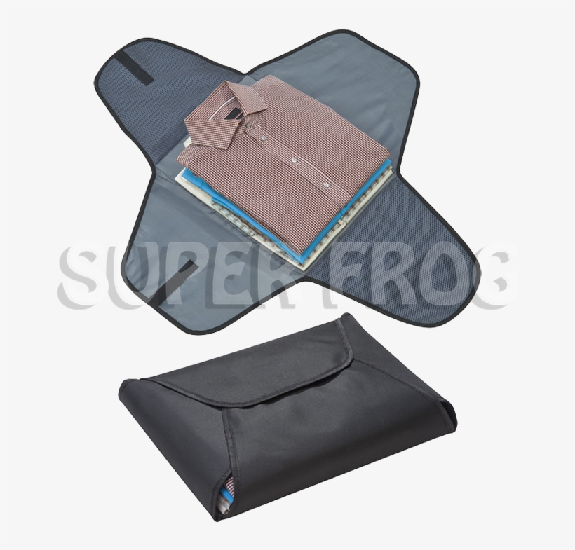For Organized And Creaseless Shirts On Journeys - Shirt Bag For Travel, transparent png