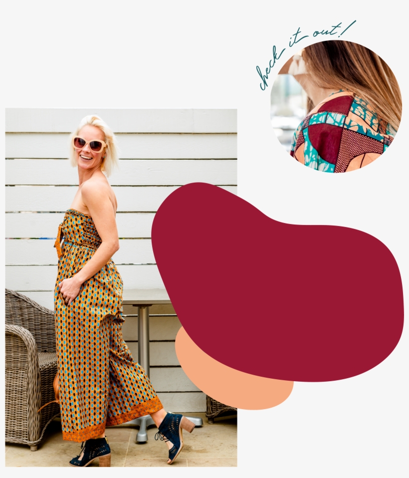 Kicked Back And Casual, Our Jaden Jumpsuit Is Our Outfit - Girl, transparent png