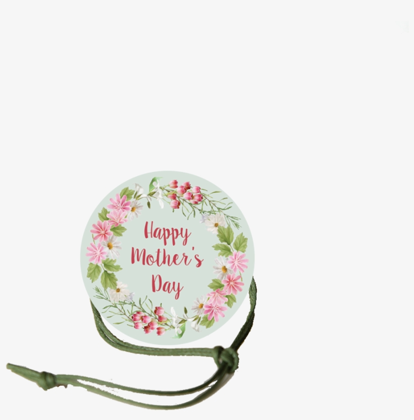 Mother's Day Napkin Knot - Rose, transparent png