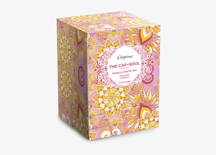 Vanilla White Tea Pyramids - Box, transparent png