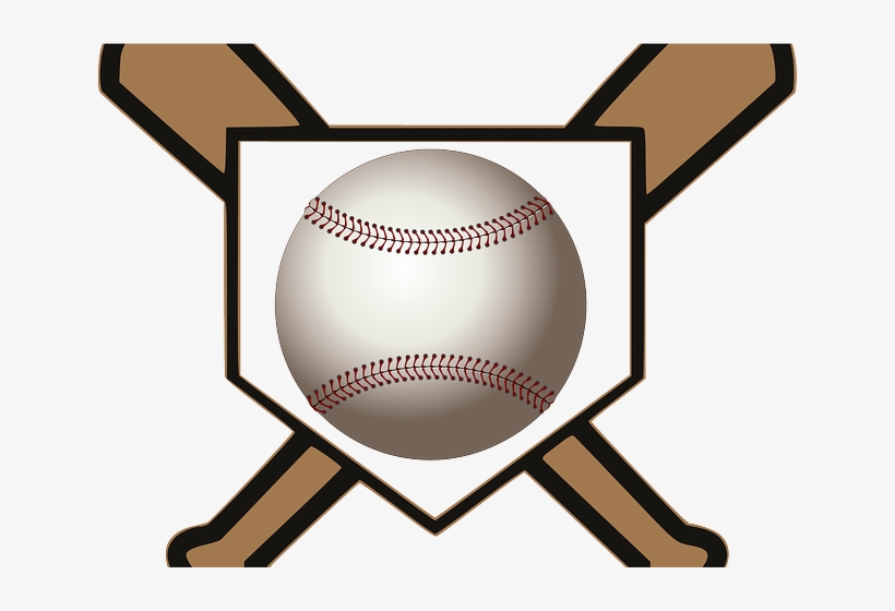 Baseball Bat Clipart Baseball Home Plate - Baseball Clip Art, transparent png