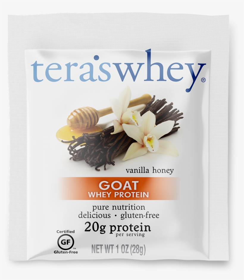 1oz Goat Vanilla Honey Whey Protein Packets - Vanille, transparent png