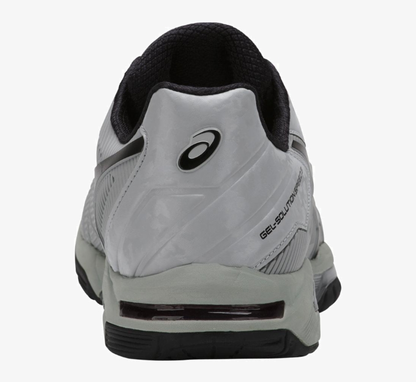 Asics Gel-solution Speed 3 Tennis Shoe Rear - Asics, transparent png