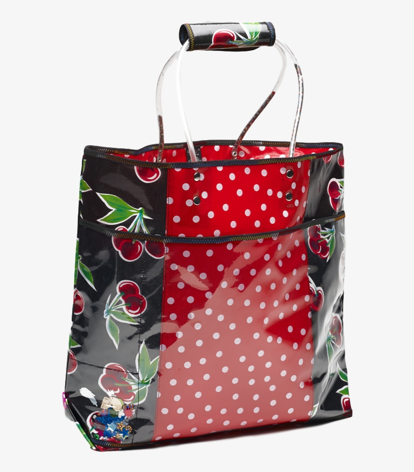 Polka Dot Tote Bag - Shoulder Bag, transparent png