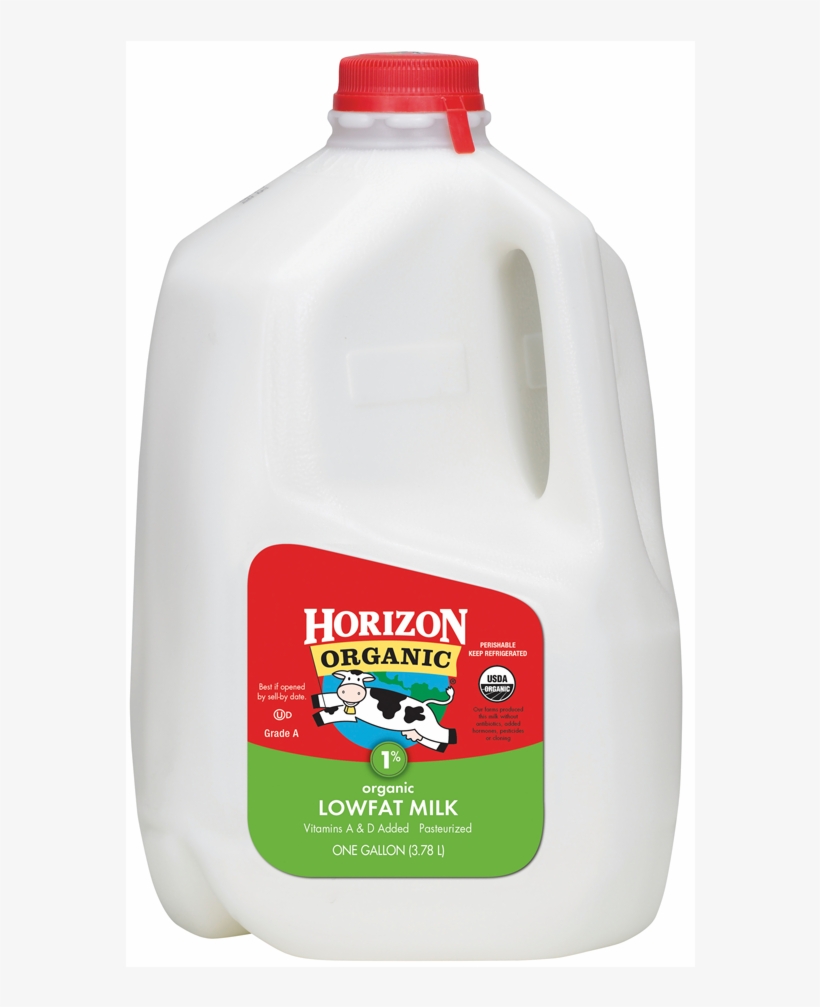 Milk Gallon Png - Horizon Organic Milk Gallon, transparent png