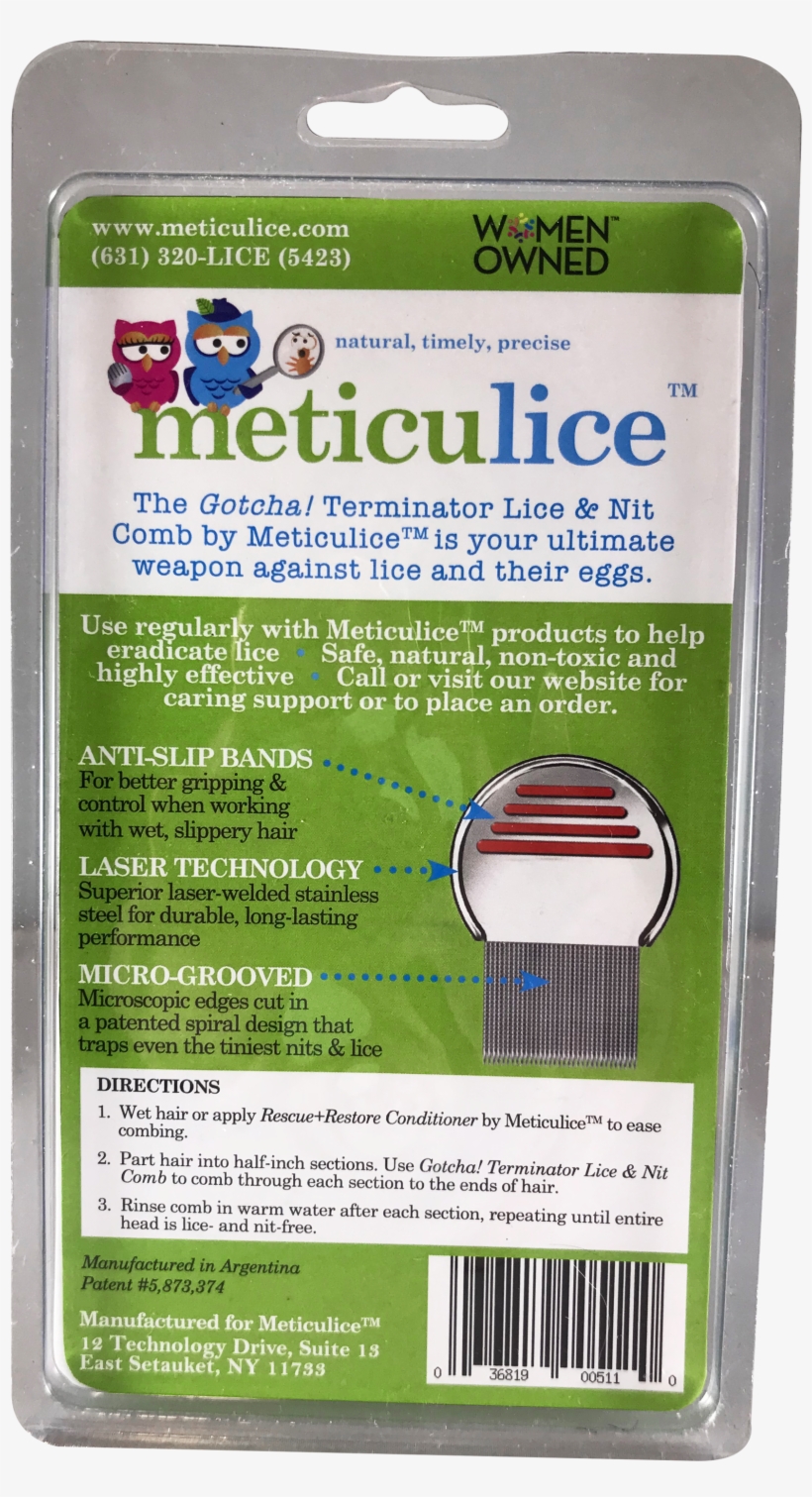 Terminator Lice & Nit Comb - Automotive Cleaning, transparent png