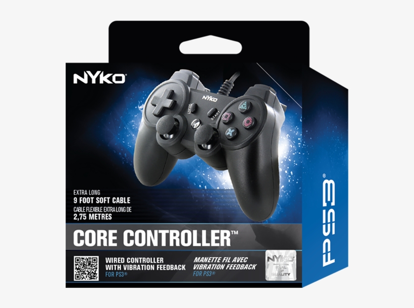 Core Controller For Playstation®3 - Nyko Core Controller Ps3, transparent png