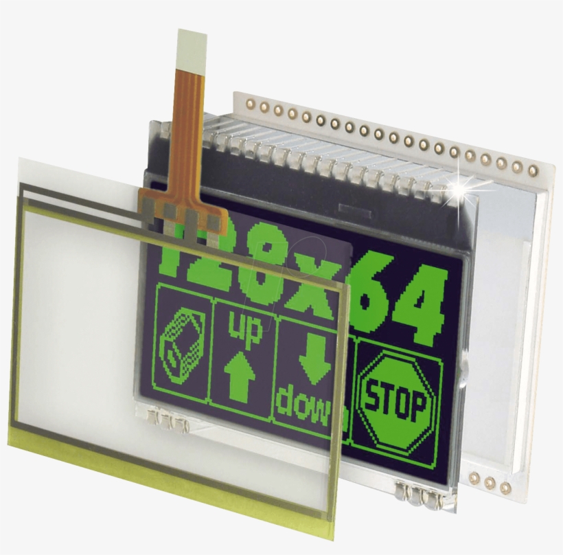 Dog Series Touch Panel For Dogm128 6 Series Electronic - Signage, transparent png