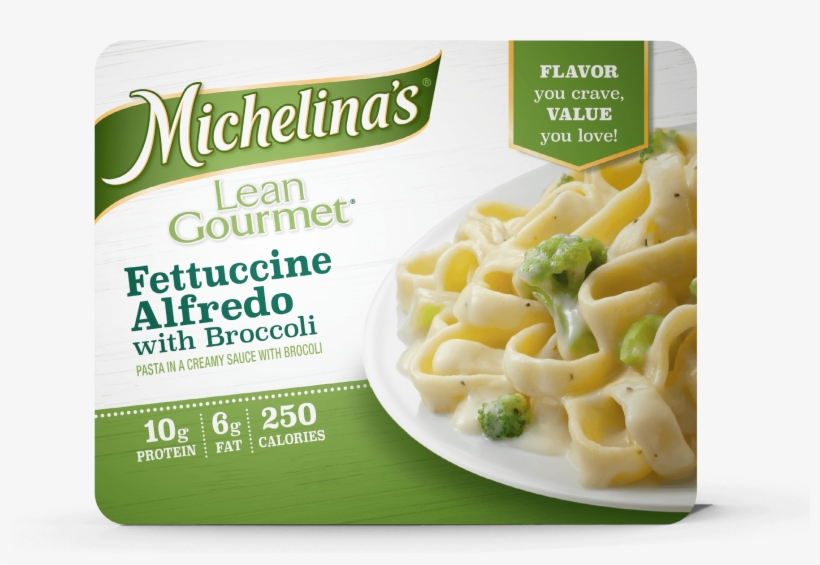 Lean Gourmet Fettuccine Alfredo With Broccoli - Fettuccine Alfredo, transparent png
