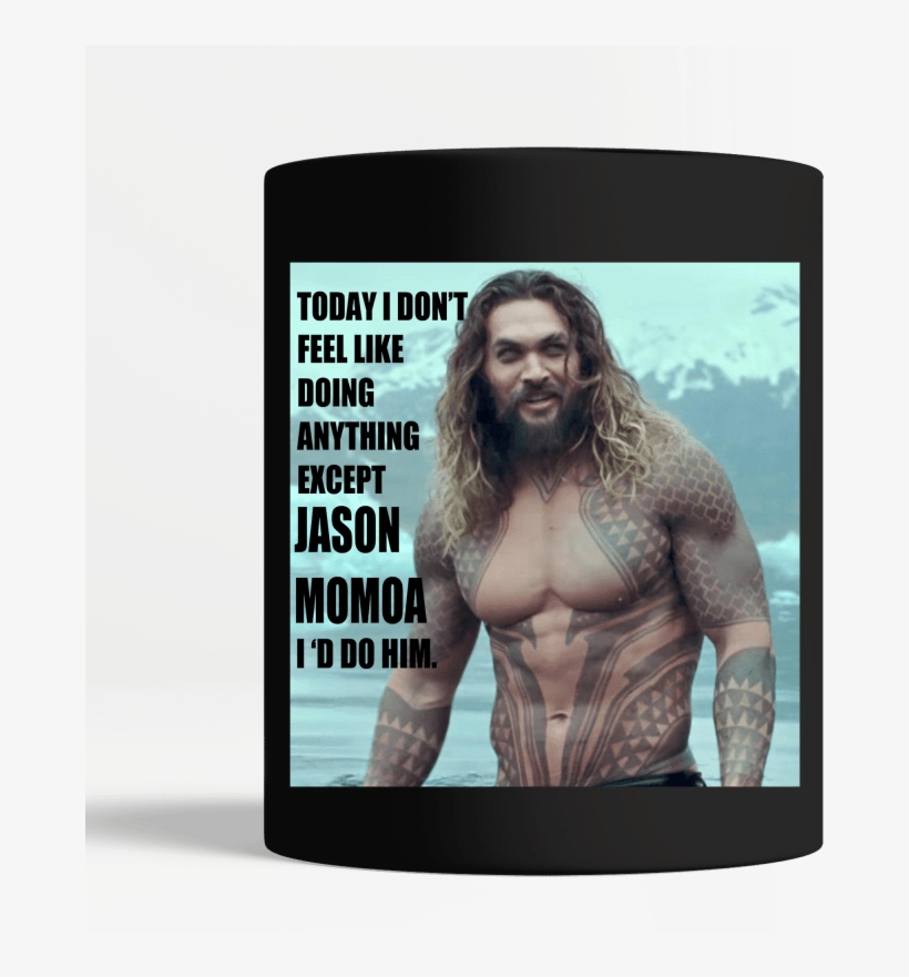 Black Mug Center - Aquaman Jason Momoa, transparent png
