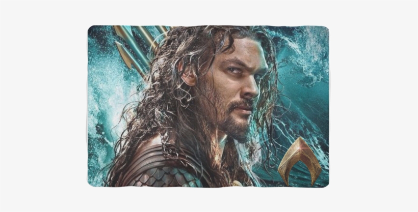 Aquaman Closeup Scene Pet Blanket Custom Print Superhero - Aquaman, transparent png