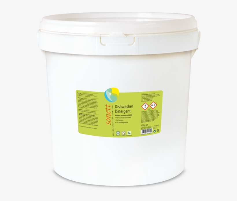 Dishwasher Detergent 10kg - Plastic, transparent png