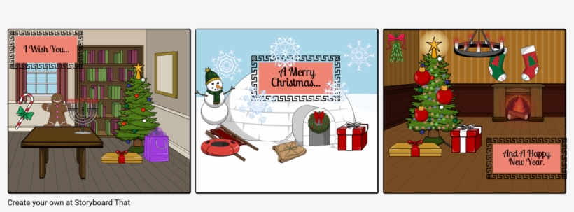Christmas Card - Cartoon, transparent png