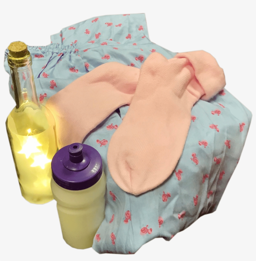 Cancer Gift Hamper For A Teenage Girl - Glass Bottle, transparent png