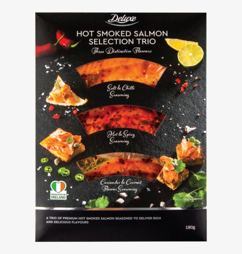 Deluxe Hot Smoked Salmon Trio - Brochette, transparent png