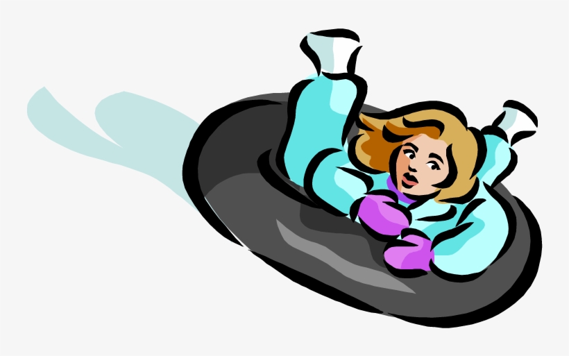 I'm That One Awkward Teenage Girl - Tubing Clipart, transparent png