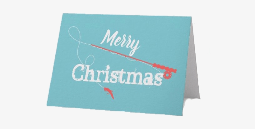 Fly Fishing Merry Christmas Card - Bachelorette Party, transparent png
