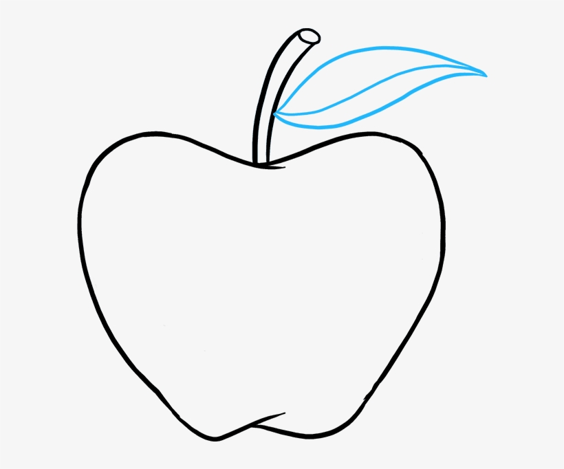 680 X 678 4 - Draw A Apple, transparent png