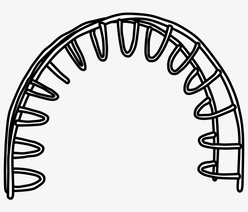 Half Moon Climber, Black And White, Png - Circle, transparent png
