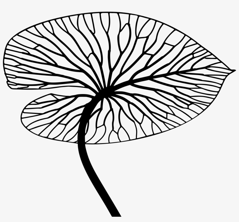 This Free Icons Png Design Of Detailed Leaf Line Art, transparent png