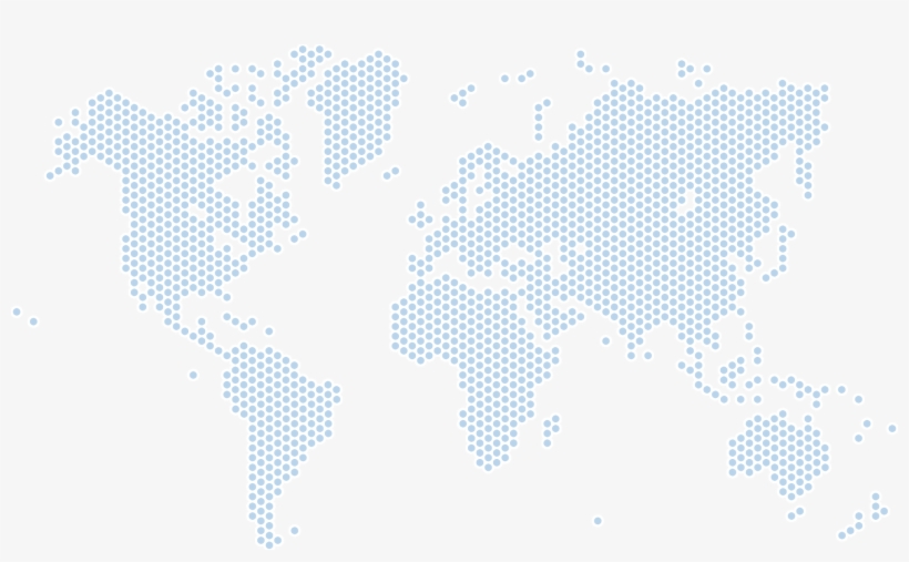 Mapa Mundo Puntos - World Map, transparent png