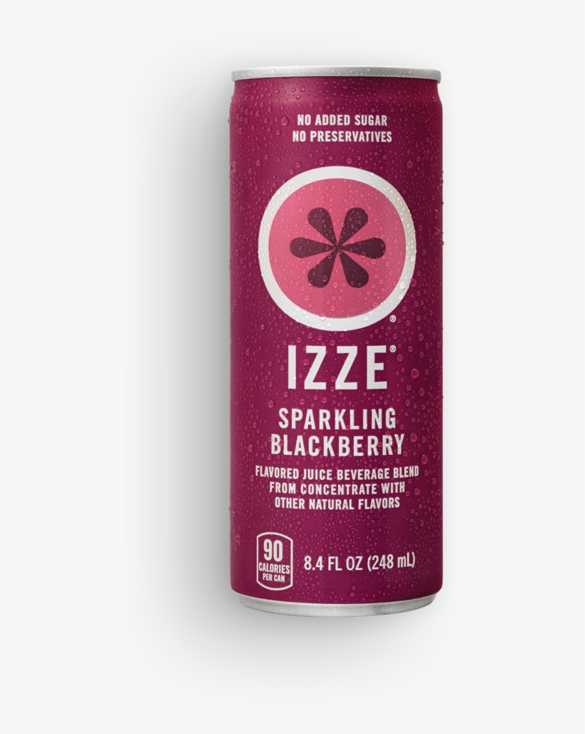 Izze Blackberry, transparent png