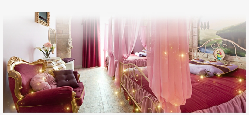 Choose One Of Our Incredible Themed Rooms - Camera A Tema Princess Kingdom Gardaland, transparent png