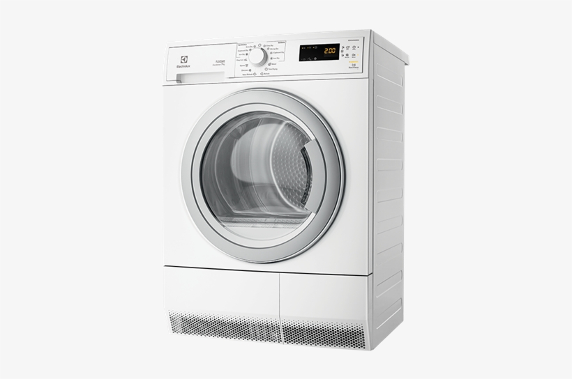 Edc2075gdw Hero Ang - Electrolux 7kg Condenser Dryer, transparent png