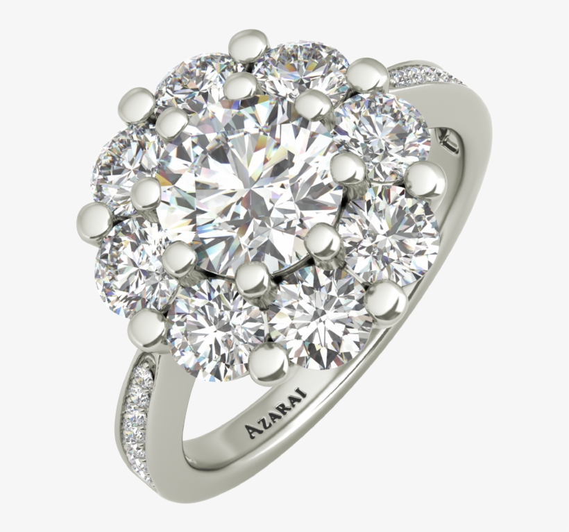 Charlotte Sterling Silver Engagement Ring - Pre-engagement Ring, transparent png