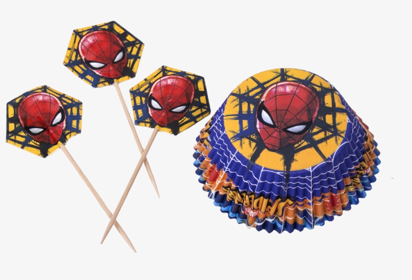 Set De Cápsulas Y Pinchos Spiderman Home - Illustration, transparent png