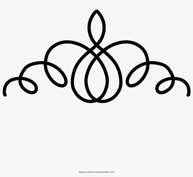 Ornaments Coloring Page - Line Art, transparent png
