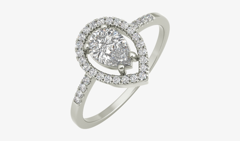 Lara Sterling Silver Engagement Ring - Pre-engagement Ring, transparent png